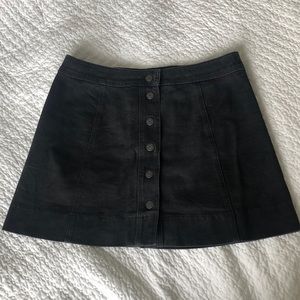 Madewell denim skirt